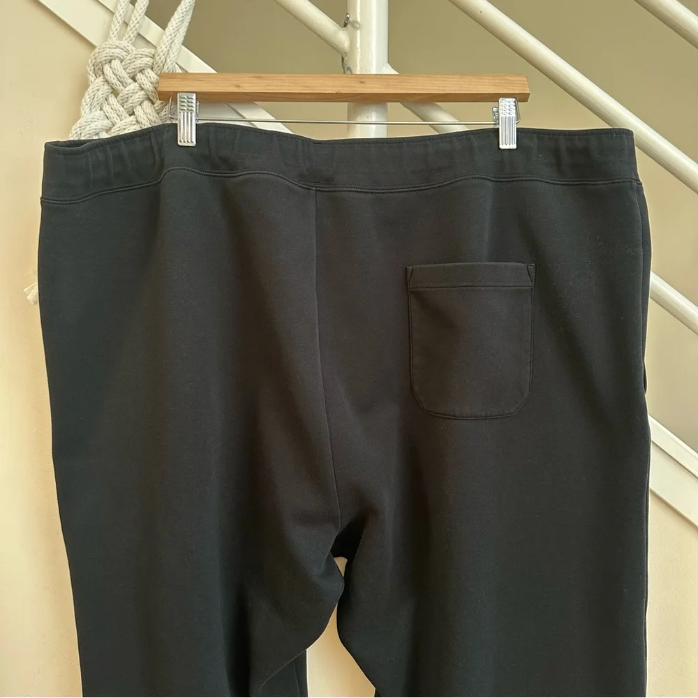 Polo Ralph Lauren Performance Double Knit Drawstring Jogger Pants Black Size 4XB